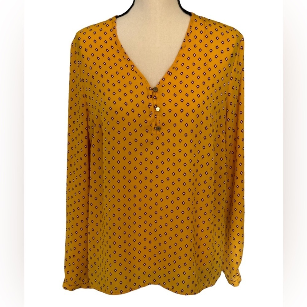 Liz Claiborne top blouse size M